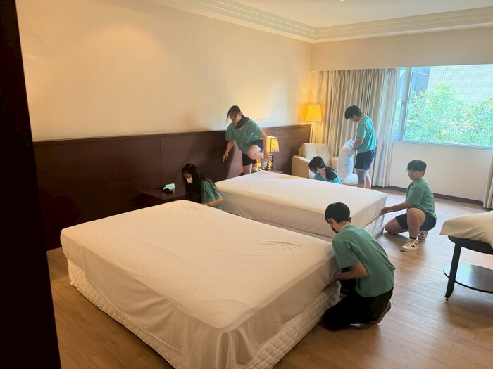 家齊高中房務體驗圖片