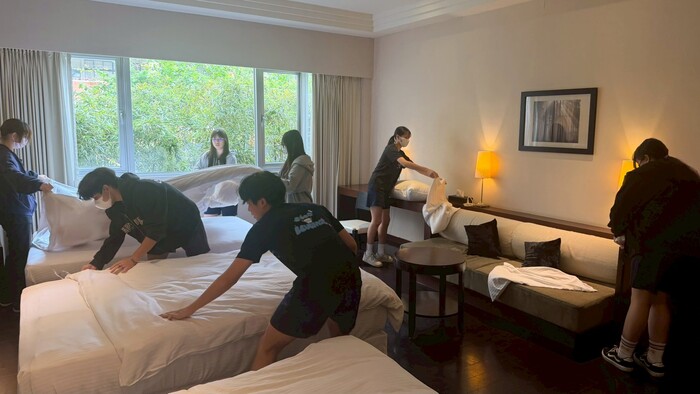 家齊高中房務體驗圖片