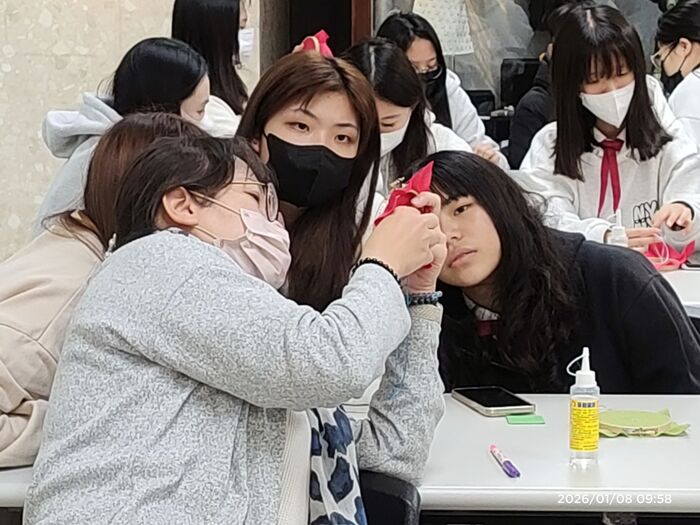 樹德家商烘焙科三年級蒞臨南應大參訪2圖片