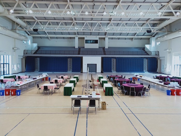 Food & Beverage Service examination hallImage