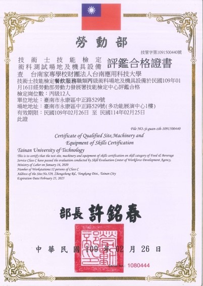 Food & Beverage Service examination hallImage