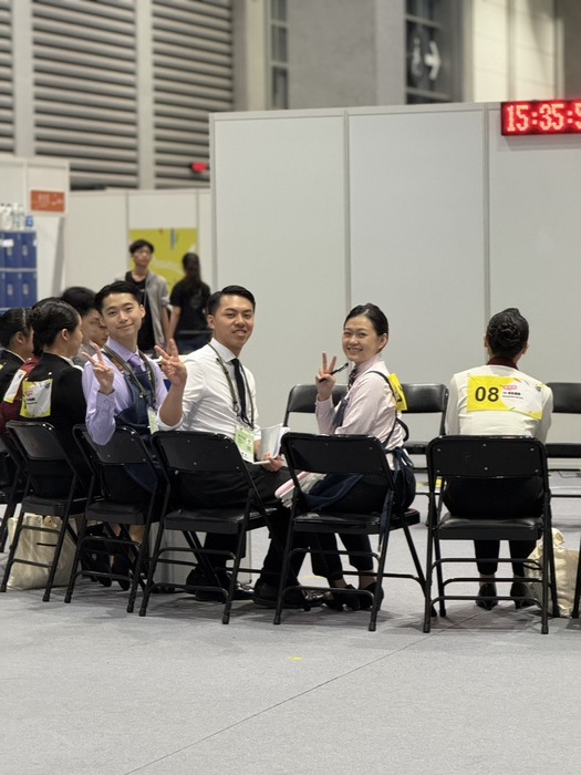 第55屆全國技能競賽餐飲服務職類獲得全國第四名及佳作圖片