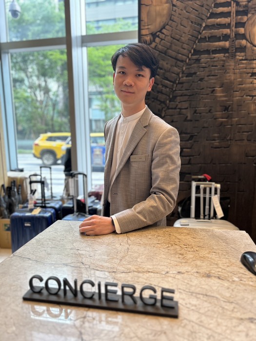【畢業學長姐特輯 16】 - 109年畢業 - 吳鴻儒學長 - Courtyard by Marriott Taipei Downtown 禮賓服務主任圖片