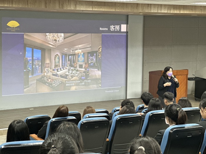 【紀實】112學年度 台北文華東方酒店 校外實習專班說明會圖片