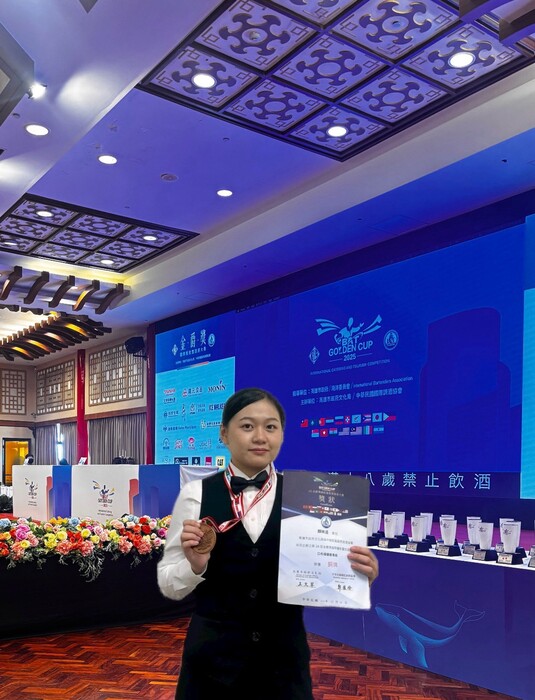 【恭賀】「第24屆金爵獎國際餐飲暨旅遊大賽」國際賽，旅館管理系成績耀眼圖片