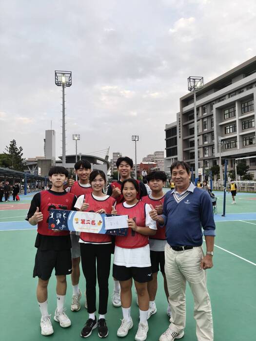 114學年度新生盃男女混和排球賽全校第二名圖片
