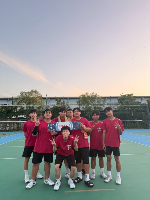 系際盃男排第五名圖片